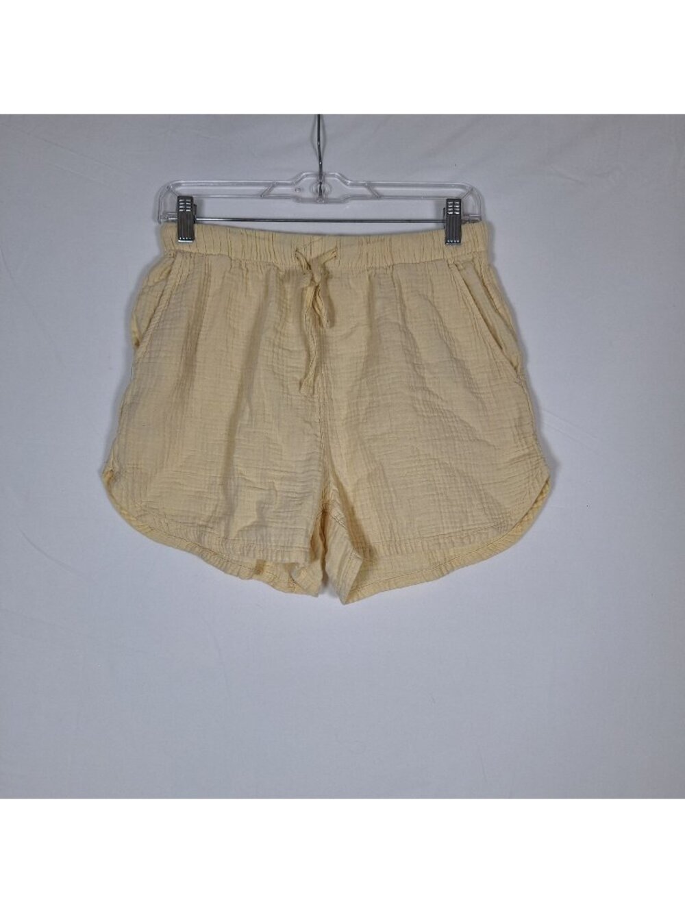 Star Above  100% Cotton Yellow Shorts size Small Women